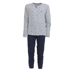 Pigiama Uomo Oaoa In Cotone Manica Lunga Pe1844 S956 7 Pigiama Uomo Oaoa In Cotone Manica Lunga Pe1844 S956 -Prodotti Per La Casa pigiama da uomo oaoa pe1844 grigio