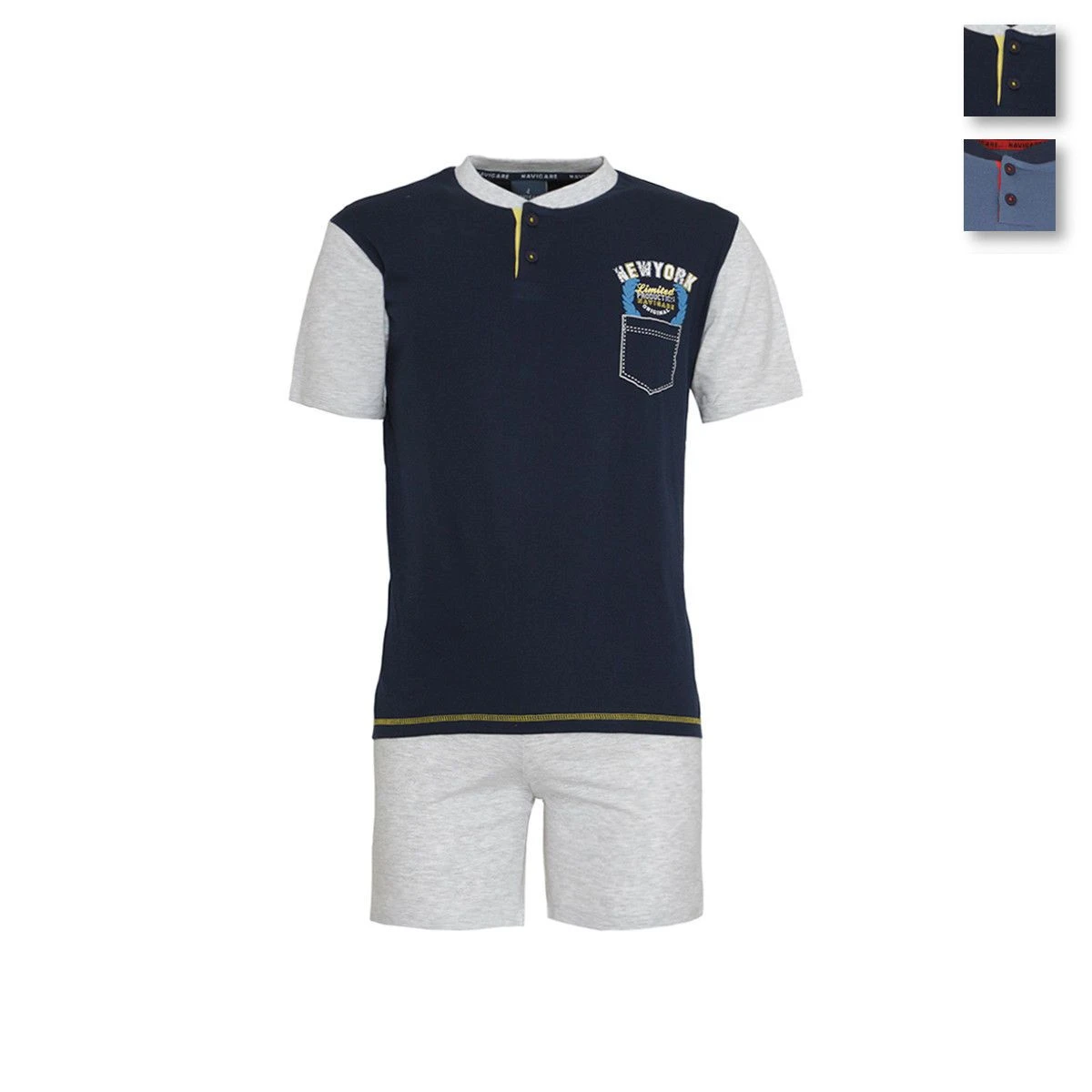 Pigiama Corto Ragazzo Navigare 15538 In Cotone S778 3 Pigiama Corto Ragazzo Navigare 15538 In Cotone S778