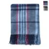Plaid Sciarpa Scozzese C/frange Scotland Di Novia 130x160 Cm V410 -Prodotti Per La Casa plaid sciarpa novia sohara scotland