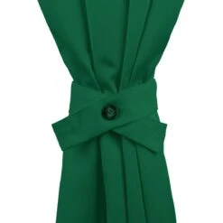 Raccoglitenda Per Tenda Gazebo Fermatenda Di Morbidissimi Con Bottone Y246 -Prodotti Per La Casa raccoglitenda per tenda gazebo con bottone fermatenda morbidissimi verde 1