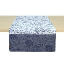 Runner Centrotavola Lavinia Di Maestro 50x160 Cm J860 -Prodotti Per La Casa runner centrotavola lavinia di maestro 50x160 cm blu 3