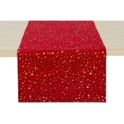Runner Centrotavola Natalizio Star In Puro Cotone X071