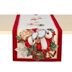 Runner Copritavola Natalizio Chistmas Carol In Gobelin - Dimensioni Varie K899