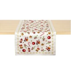 Runner Centrotavola Natalizio Noel Di Caleffi 50x150 Cm X130