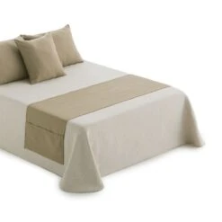 Runner Per Letto Oliver Con Tasche - Dimensioni Varie Q592 -Prodotti Per La Casa runner fondoletto con tasche visone