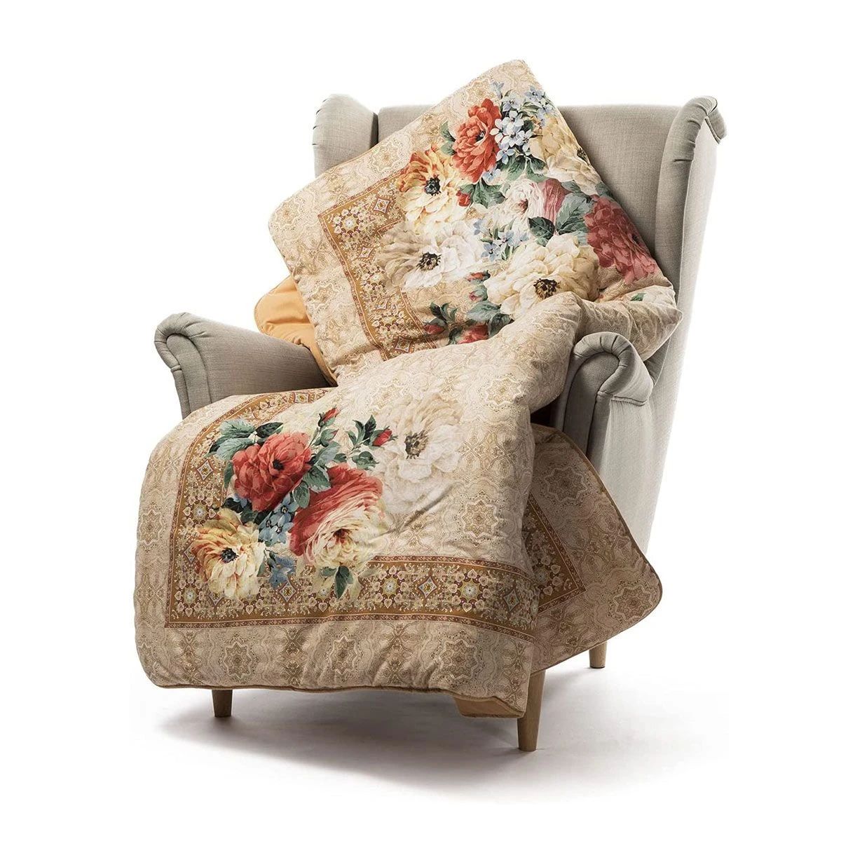 Scaldotto Royal Di Caleffi Con Stampa Digitale 130x170 Cm Y960 4 Scaldotto Royal Di Caleffi Con Stampa Digitale 130x170 Cm Y960 - immagine 2