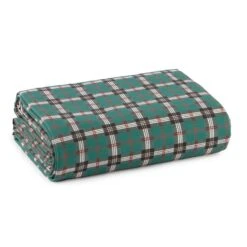 Scampolo Tessuto Tartan Cotone Loneta Digitale 275x275 Cm Z894 -Prodotti Per La Casa scampolo tessuto tartan cotone loneta digitale verde 3
