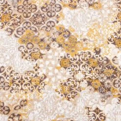 Scampolo Tessuto Tiles Cotone Loneta Digitale 275x275 Cm Y275 -Prodotti Per La Casa scampolo tessuto tiles cotone loneta beige 2 1