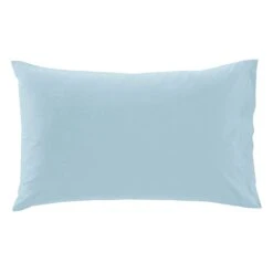 Set 2 Federe Tinta Unita Di Bassetti In Puro Cotone S160 -Prodotti Per La Casa set 2 federe bassetti in puro cotone cielo