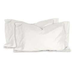 Set 2 Federe Raso Di Zucchi Tinta Unita J397 -Prodotti Per La Casa set 2 federe raso di zucchi tinta unita avorio 1