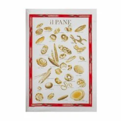 Strofinaccio Cucina Asciugapiatti Il Pane In Puro Cotone V082