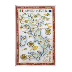 Strofinaccio Cucina Asciugapiatti La Pasta In Italia In Puro Cotone V092