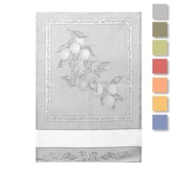 Strofinaccio Cucina Asciugapiatti Limoni In Puro Cotone Z330