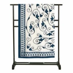Telo Arredo Foulard Mezzero Maiolica Matrimoniale Z971