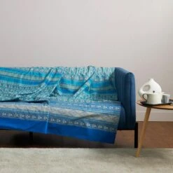 Telo Arredo Piazza Ducale Di Bassetti Grandfoulard - Dimensioni Varie K329 -Prodotti Per La Casa telo arredo piazza ducale bassetti granfoulard turchese 2 3