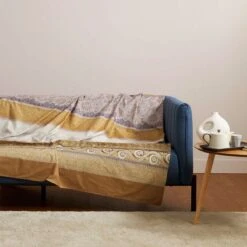 Telo Arredo Tremezzo Di Bassetti Grandfoulard - Dimensioni Varie K328 -Prodotti Per La Casa telo arredo tremezzo di bassetti granfoulard beige 2 3