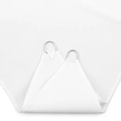 Tenda A Vela Parasole Triangolare 3x3x3 M C/trattamento Impermeabile K126 -Prodotti Per La Casa tenda a vela parasole 3x3x3 m impermeabile bianco 3 1