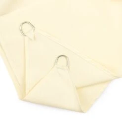 Tenda A Vela Parasole Triangolare 3x3x3 M C/trattamento Impermeabile K126 -Prodotti Per La Casa tenda a vela parasole 3x3x3 m impermeabile panna 3 1