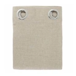 Pannello Tenda Arredo Alvaro In Linone Con Borchie - Tinta Unita Y060 -Prodotti Per La Casa tenda arredo alvaro in linone 140x280 cm con borchie avorio 1