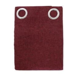 Pannello Tenda Arredo Alvaro In Linone Con Borchie - Tinta Unita Y060 -Prodotti Per La Casa tenda arredo alvaro in linone 140x280 cm con borchie bordeaux 1