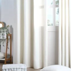 Tenda Arredo Coprente Oxford Tinta Unita Con Borchie 140x260 Cm K414 -Prodotti Per La Casa tenda arredo coprente oxford ecru 1