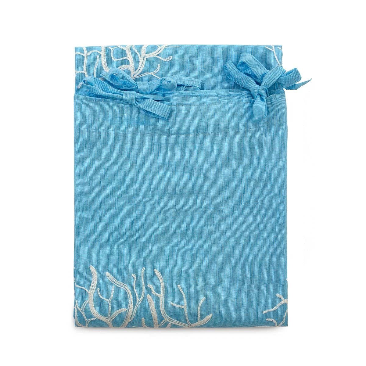 Tenda Arredo Sardegna Con Lacci Fondo Colorato 140x290 Cm W166 7 Tenda Arredo Sardegna Con Lacci Fondo Colorato 140x290 Cm W166 - immagine 5