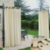 Tenda Gazebo Morbidissimi Idrorepellente Con Passanti 200x270 Cm - Panna Z308