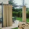 Tenda Gazebo Morbidissimi Idrorepellente Con Passanti 200x270 Cm - Beige Z449