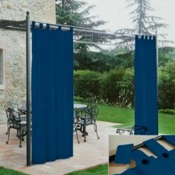 Tenda Gazebo Morbidissimi Idrorepellente 140x270 Cm - Blu Royal Z158