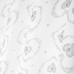 Tenda Arredo Trasparente Pauline Con Borchie 135x260 Cm W671 -Prodotti Per La Casa tenda trasparente pauline 135x260 cm grigio 3 1