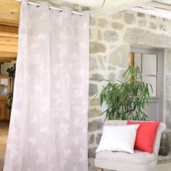 Tenda Arredo Farfalle Flees Con Borchie 135x260 Cm T920 -Prodotti Per La Casa tenda arredo con borchie flees 135x260 cm rosa