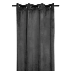 Tenda Confezionata In Velluto Danae Coprente 140x260 Cm T073 -Prodotti Per La Casa tenda danae in velluto antracite