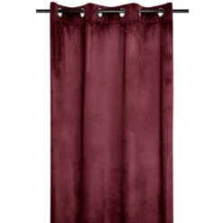 Tenda Confezionata In Velluto Danae Coprente 140x260 Cm T073 -Prodotti Per La Casa tenda danae in velluto bordeaux