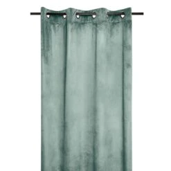 Tenda Confezionata In Velluto Danae Coprente 140x260 Cm T073 -Prodotti Per La Casa tenda danae in velluto giada