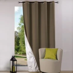 Tenda Confezionata Termoisolante Oscurante Nelson 135x240 Cm T072 -Prodotti Per La Casa tenda nelson termoisolante 135x240 cm tortora