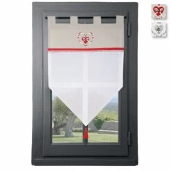 Tendina A Vetro Trasparente Pauline - Dimensioni Varie W071