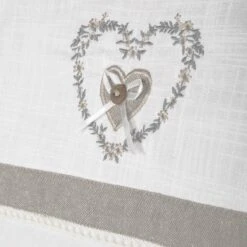 Tendina A Vetro Trasparente Pauline - Dimensioni Varie W071 -Prodotti Per La Casa tendina a vetro pauline grigio 2 2