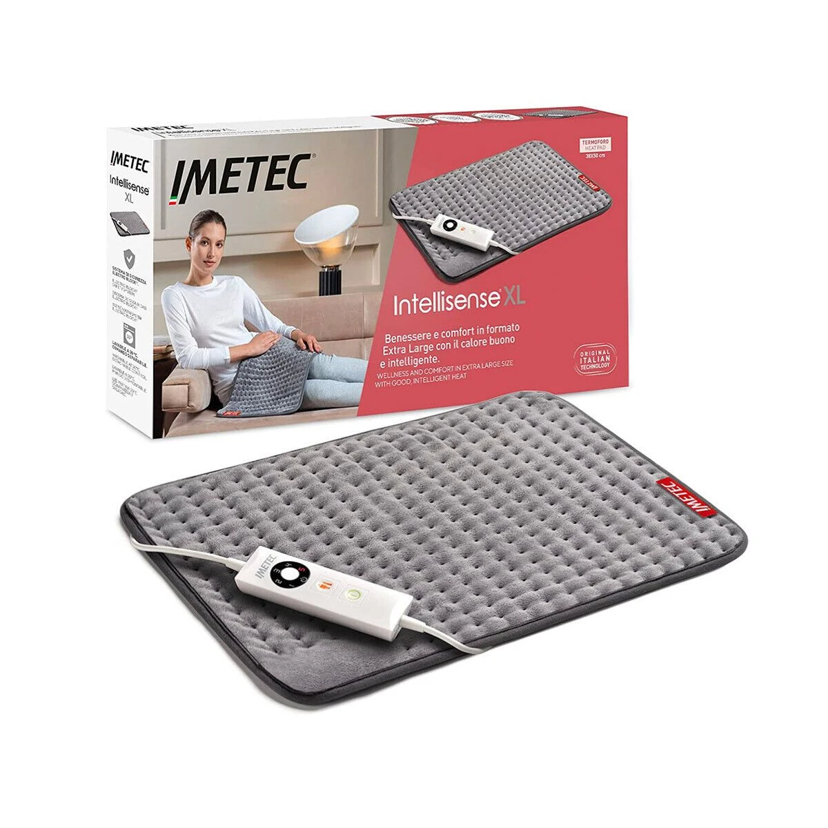 Termoforo Imetec Intellisense XL 16784 K607 3 Termoforo Imetec Intellisense XL 16784 K607