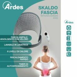 Termoforo Lombare Ardes Skaldo Fascia AR4H03 V218 -Prodotti Per La Casa termoforo lombare ardes skaldo fascia ar4h03 3