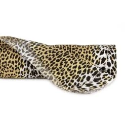 Tessuto Al Metraggio Leopardato Cotone Loneta Altezza 280 Cm J909