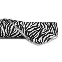 Tessuto Al Metraggio Zebrato Cotone Loneta Altezza 280 Cm J910