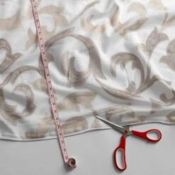 Tessuto Per Tenda Al Metro Madeira Ramage Altezza 315 Cm V675 -Prodotti Per La Casa tessuto al metro per tende madeira particolare 1