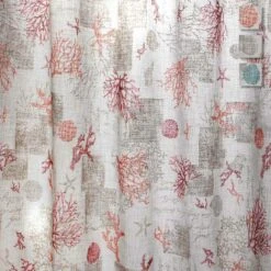 Tessuto Per Tenda Al Metro Coralli Altezza 300 Cm Y214