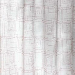 Tessuto Per Tende Al Metro Geometric Altezza 300 Cm Y217 -Prodotti Per La Casa tessuto per tende al metro geometric larghezza 300 cm rosa 3