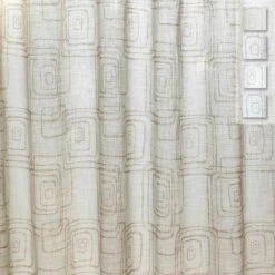 Tessuto Per Tende Al Metro Geometric Altezza 300 Cm Y217