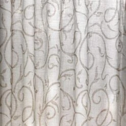 Tessuto Per Tenda Al Metro Ramage Altezza 300 Cm Y216 -Prodotti Per La Casa tessuto per tende al metro ramage altezza 300 cm beige 1