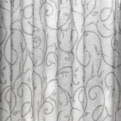 Tessuto Per Tenda Al Metro Ramage Altezza 300 Cm Y216 -Prodotti Per La Casa tessuto per tende al metro ramage altezza 300 cm grigio 1