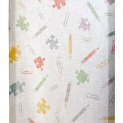 Tessuto Per Tendine Al Metro Puzzle Larghezza 60 Cm Z121 -Prodotti Per La Casa tessuto per tendine al metro puzzle larghezza 60 cm multicolor 3 1