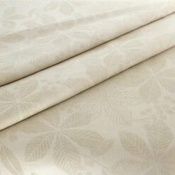 Tessuto Al Metro Per Tovaglie Foglie In Misto Lino Altezza 180 Cm W275 -Prodotti Per La Casa tessuto per tovaglie foglie in misto lino altezza 180 cm sabbia 1