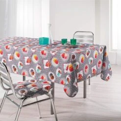 Tovaglia Antimacchia Cafe Gourmand Ingualcibile - Dimensioni Varie Q471 10 Tovaglia Antimacchia Cafe Gourmand Ingualcibile - Dimensioni Varie Q471 -Prodotti Per La Casa tovaglia antimacchia cafe gourmand grigio 2